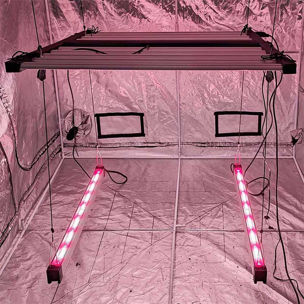 4x4 1000w led grow light with undercanopy lighting