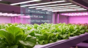 AI driven real time plant monitoring in modern indoor farm 2026