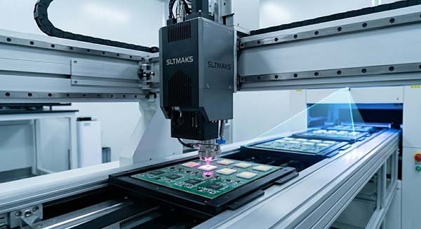 SLTMAKS high precision SMT line for data driven manufacturing consistency